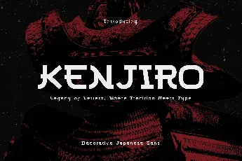 CF Kenjiro Demo font