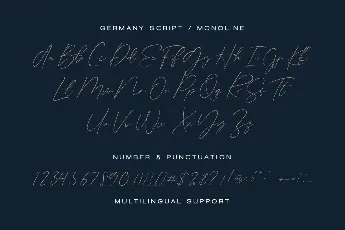 Germany Sans font