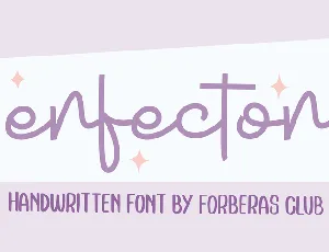 Perfectoy Demo font