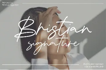 Bristian Signature font