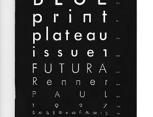 Futura Rener font