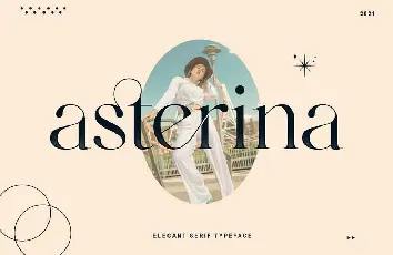 Asterina font