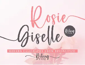 Rosie Giselle font