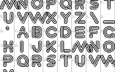 Lineat III font