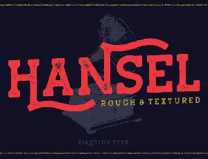 Hansel font