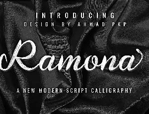 Ramona font