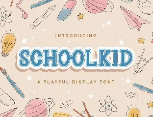 Schoolkid font