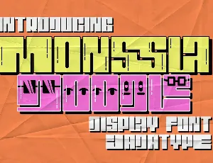 Monssla Doodle font