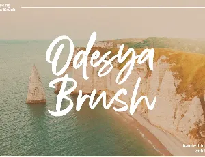 Odesya Brush font