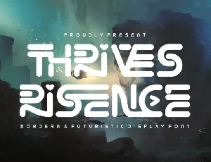 Thrives Risence font