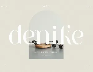 Denike font