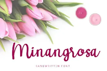 Minangrosa Handwritten font