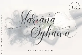 Mariana Oghawa Script font