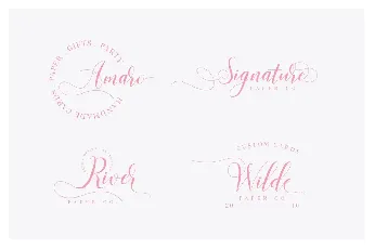 Mariana Oghawa Script font