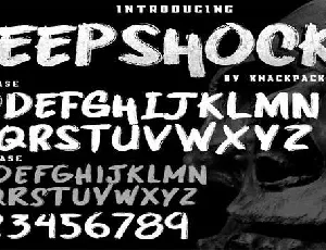 Deepshockz font