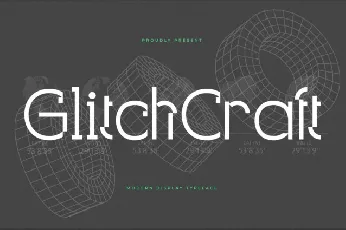 Glitchcraft font