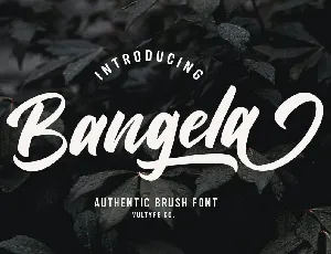 Bangela font