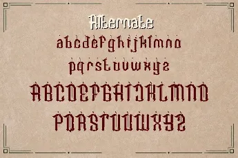 Raveinus Clawny font