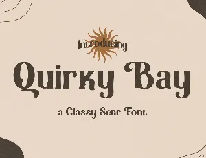 Quirky Bay font