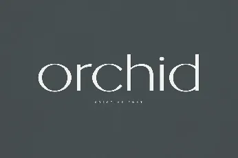 Orchid font