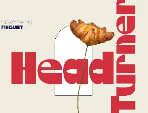 Head-Turner font