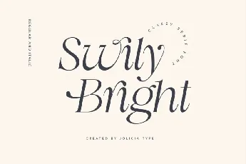 Swily Bright font