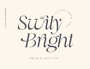 Swily Bright font