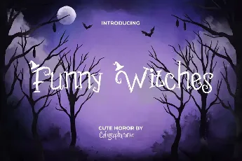 Funny Witches font