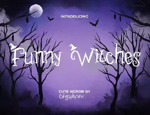 Funny Witches font