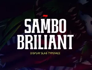 Sambo Briliant font