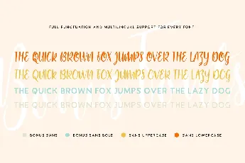 Bouncy Castle Family Free font