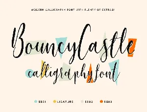 Bouncy Castle Family Free font