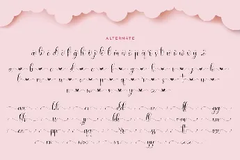 Rallisha Demo font