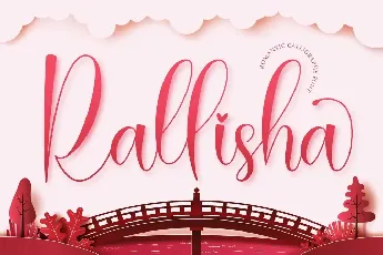 Rallisha Demo font