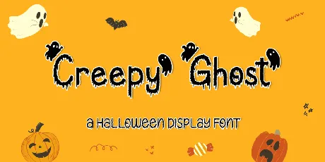 Creepy Ghost font