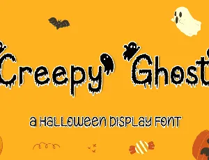 Creepy Ghost font