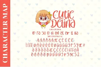 Cutie Delina font