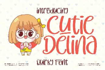 Cutie Delina font