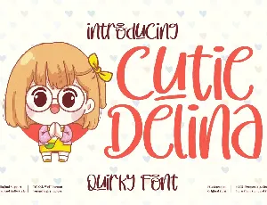 Cutie Delina font