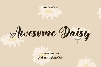 Awesome Daisy Demo font