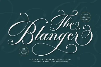 The Blanger font