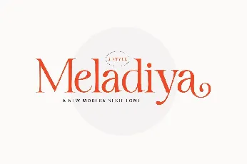 Meladiya font