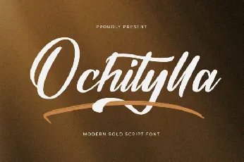 Ochitylla font