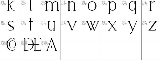 Decorya DEMO font