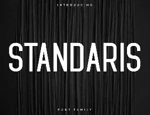 Standaris Family font