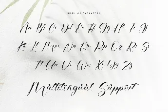 Ethereal Handwritten -Personal use font