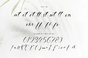 Ethereal Handwritten -Personal use font