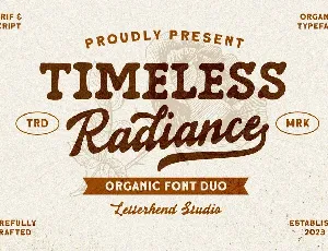 Timeless Radiance font