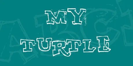 MY TURTLE font