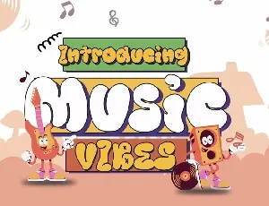 Music Vibes font